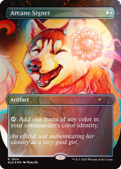 Arcane Signet (1924) (Rainbow Foil) card art