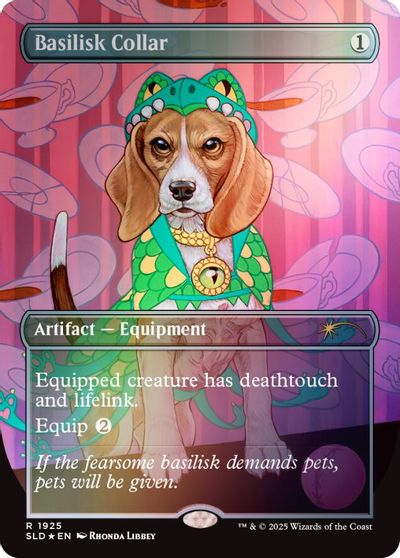 Basilisk Collar (1925) (Rainbow Foil) card art