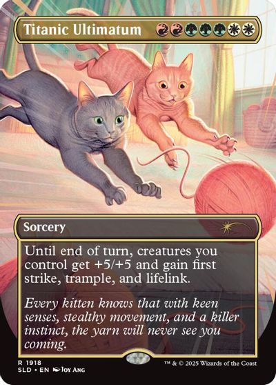 Titanic Ultimatum (1918) card art