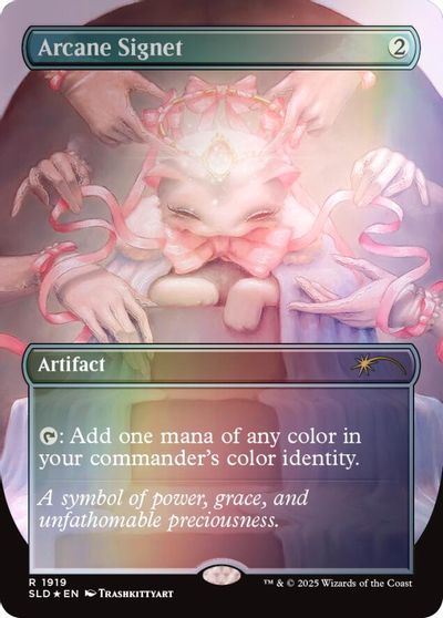 Arcane Signet (1919) (Rainbow Foil) card art
