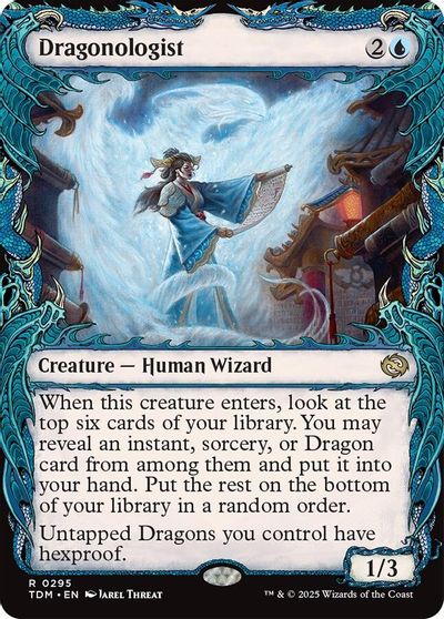 Dragonologist (Showcase) card art
