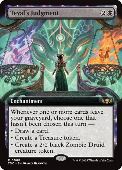 Teval's Judgment (Extended Art) card art