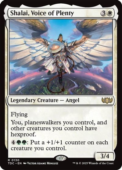 Shalai, Voice of Plenty card art