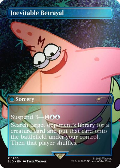 Inevitable Betrayal (Rainbow Foil) card art