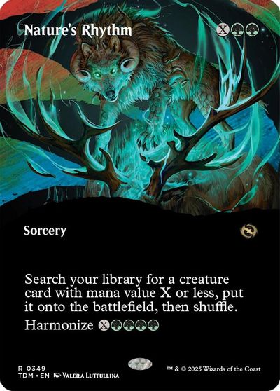 Nature's Rhythm (Borderless) card art