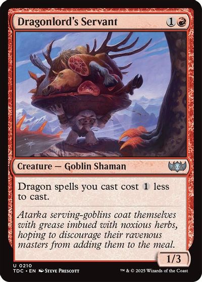 Dragonlord's Servant card art