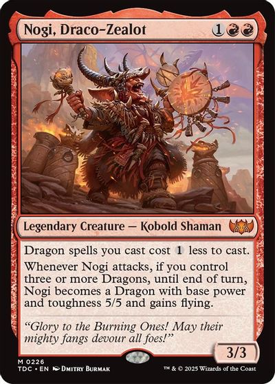 Nogi, Draco-Zealot card art