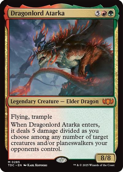 Dragonlord Atarka card art