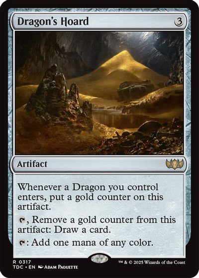 Dragon's Hoard card art