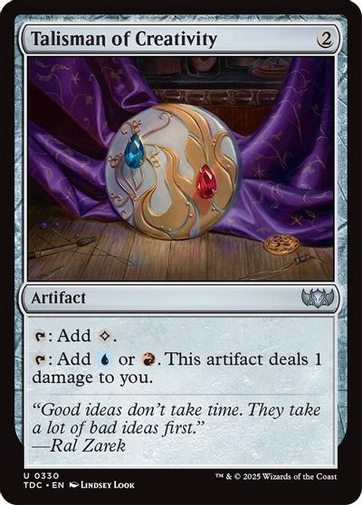 Talisman of Creativity card art