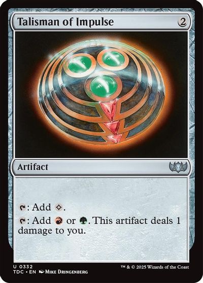 Talisman of Impulse card art