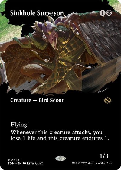 Sinkhole Surveyor (Borderless) card art