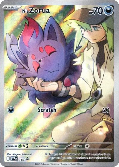 N's Zorua - 189 card art