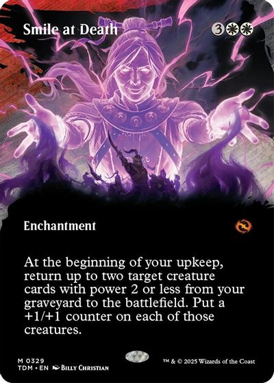 Smile at Death (Borderless) card art