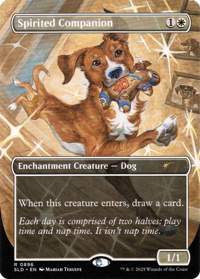 Spirited Companion (0896) card art