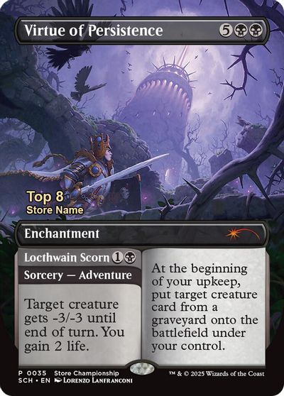 Virtue of Persistence (Top 8) card art