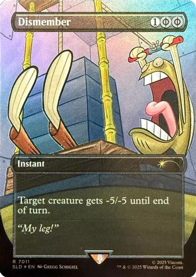 Dismember (7011) (Rainbow Foil) card art