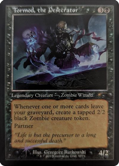 Tormod, the Desecrator (Retro Frame) card art