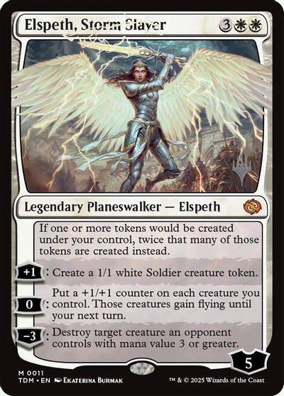 Elspeth, Storm Slayer card art