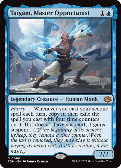 Taigam, Master Opportunist card art