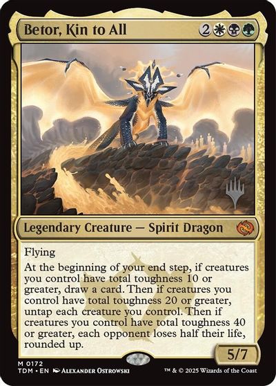 Betor, Kin to All card art