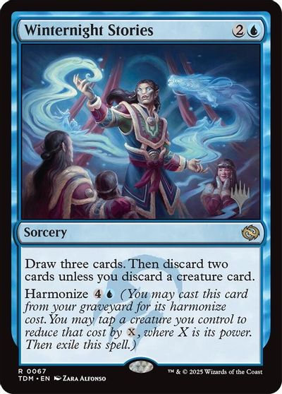 Winternight Stories card art