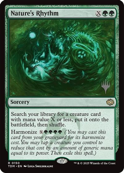 Nature's Rhythm card art