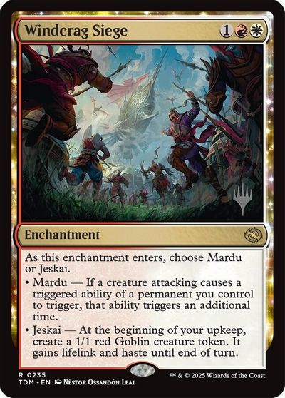 Windcrag Siege card art