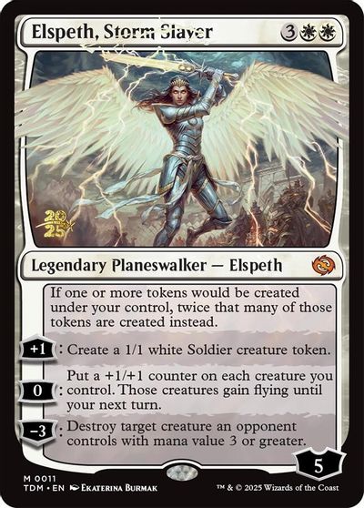 Elspeth, Storm Slayer card art