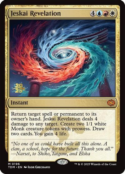 Jeskai Revelation card art