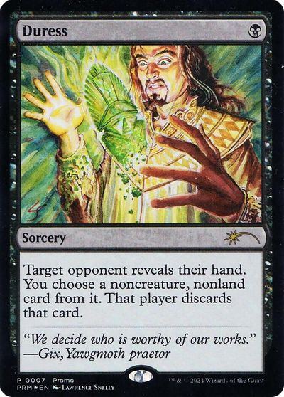 Duress (Graphic Novel Insert) card art