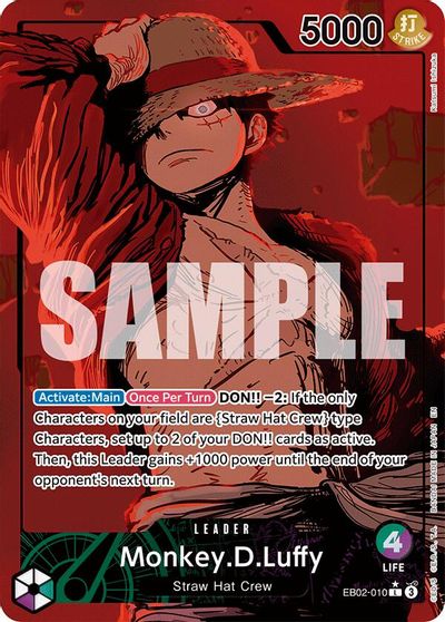 Monkey.D.Luffy (010) (Alternate Art) card art