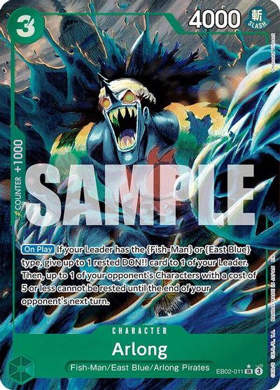 Arlong (Alternate Art) card art
