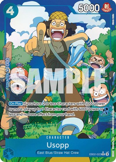Usopp (Alternate Art) card art