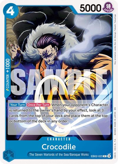 Crocodile card art