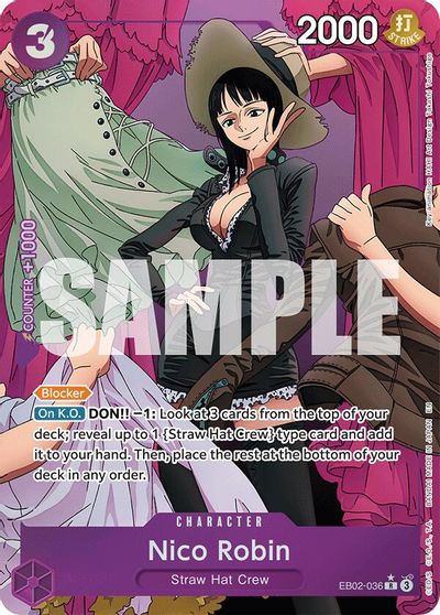 Nico Robin (Alternate Art) card art