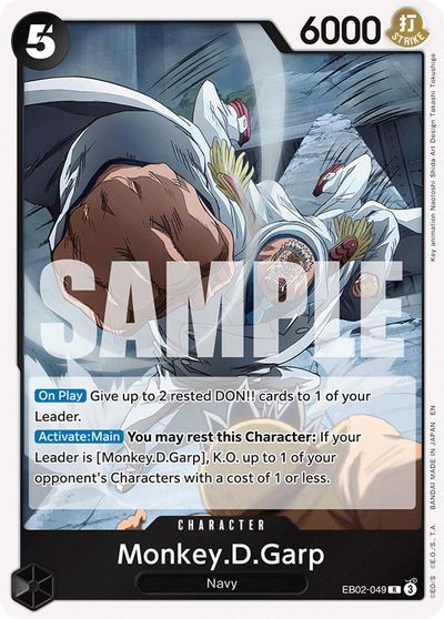 Monkey.D.Garp card art