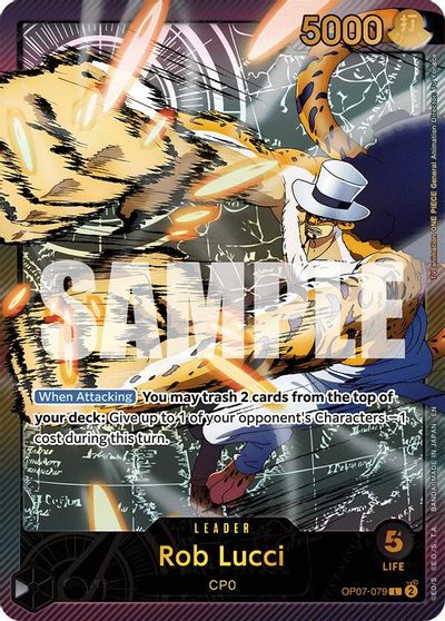 Rob Lucci (SP) card art