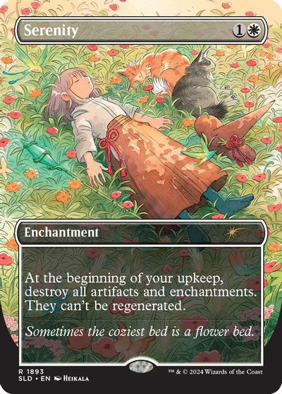 Serenity card art