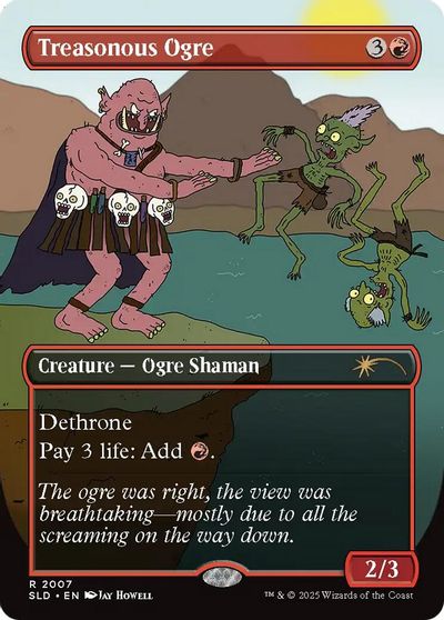 Treasonous Ogre card art