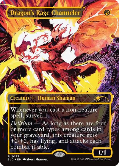 Dragon's Rage Channeler (2053) (Raised Foil) card art