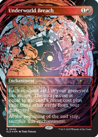 Underworld Breach (2040) (Rainbow Foil) card art