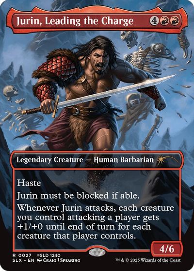 Jurin, Leading the Charge card art