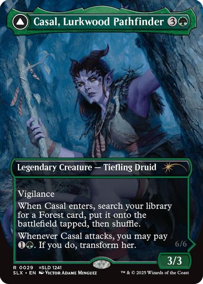 Casal, Lurkwood Pathfinder card art