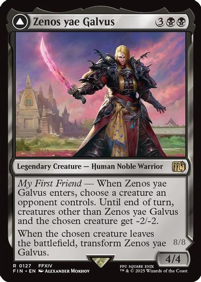 Zenos yae Galvus card art
