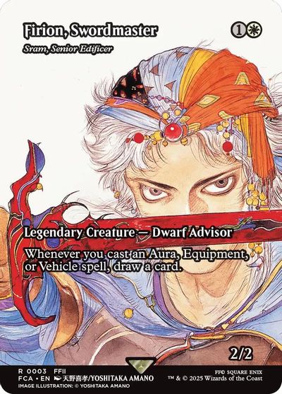 Firion, Swordmaster - Sram, Senior Edificer (Showcase) card art