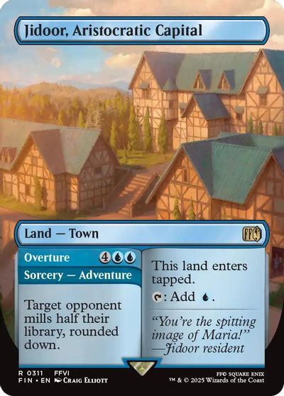Jidoor, Aristocratic Capital (Borderless) card art