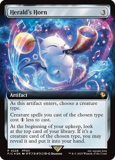 Herald's Horn (Extended Art) card art