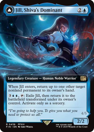 Jill, Shiva's Dominant (Extended Art) card art