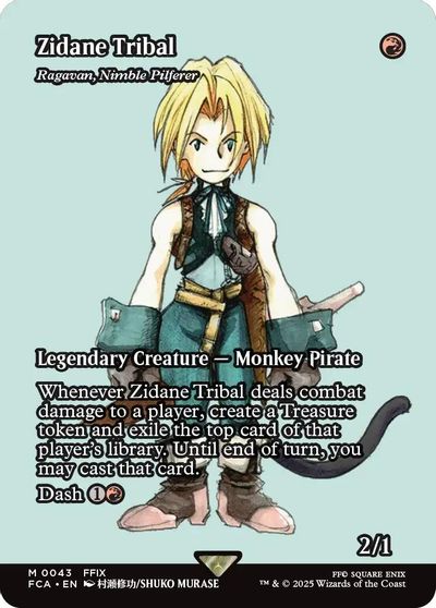 Zidane Tribal - Ragavan, Nimble Pilferer (Showcase) card art